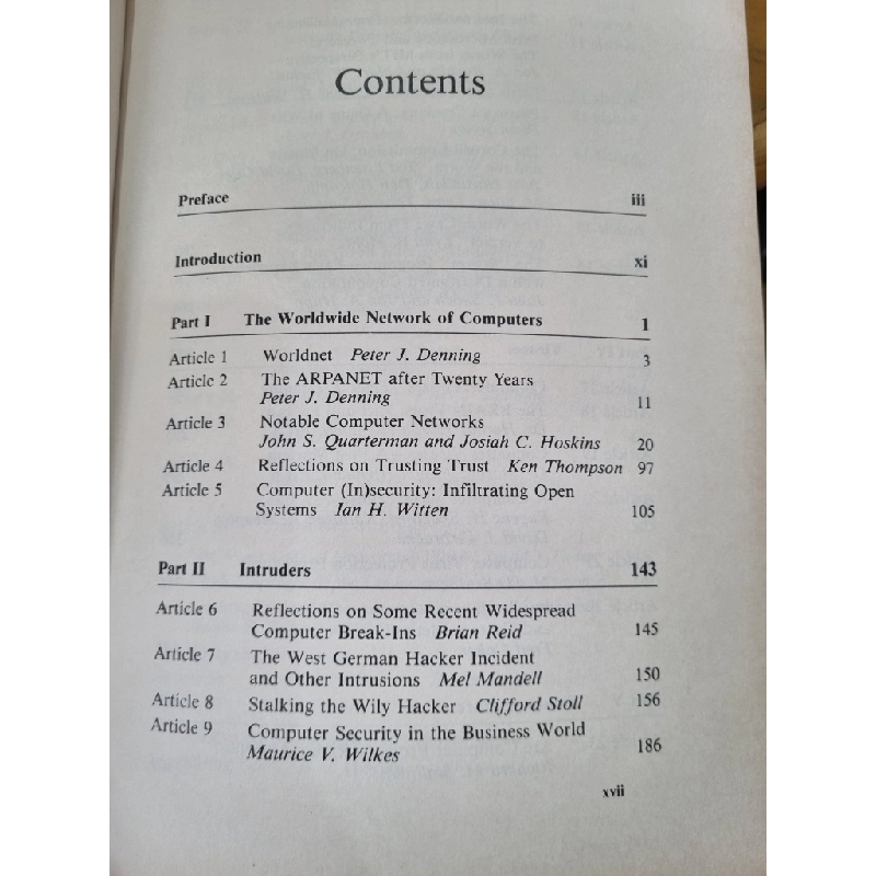 COMPUTERS UNDER ATTACK : INTRUDERS, WORMS, AND VIRUSES (Edited by PETER J. DENNING) 119623