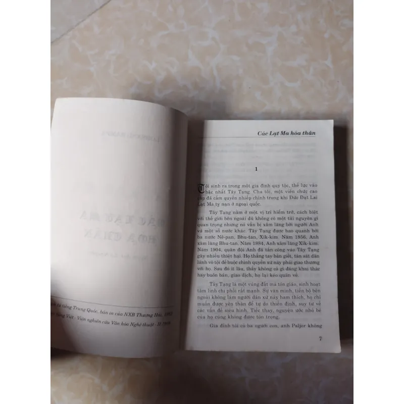 Sách: Các Lạt Ma hoá thân - Tác giả: Lobsang Rampa 714059