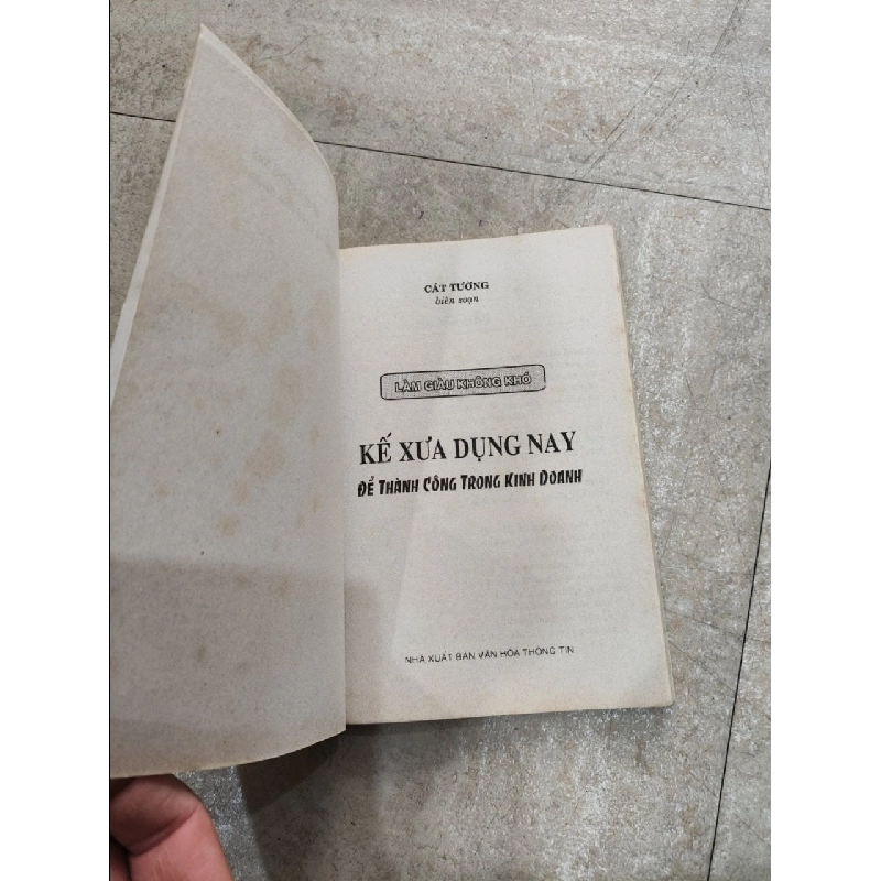 Kế Xưa Dụng Nay Để Thành Công Trong Kinh Doanh - Cát Tường 736931