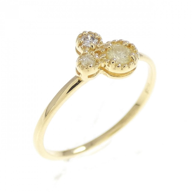 Nhẫn kim cương K18YG 0.09CT - Hàng hiệu Authentic 854472