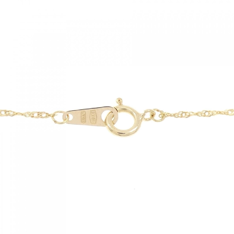 K18YG/750YG Dây chuyền hình trái tim kim cương 0.05CT - Hàng hiệu Chính hãng 861995