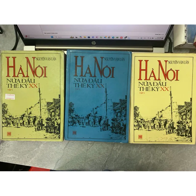 HÀ NỘI NỬA ĐẦU THẾ KỶ XX (TẬP 1, 2, 3) - NGUYỄN VĂN UẨN 298844