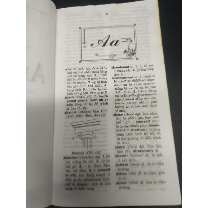 Từ điển Anh Việt trên 350.000 từ dựa trên phiên bản mới nhất của Oxford và Cambridge năm 2016 mới 80% ố bẩn nhẹ HCM0203 343714