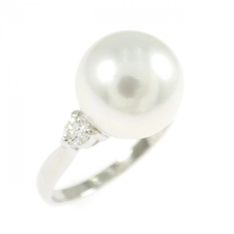 Nhẫn ngọc trai trắng PT900 10.3mm 668877