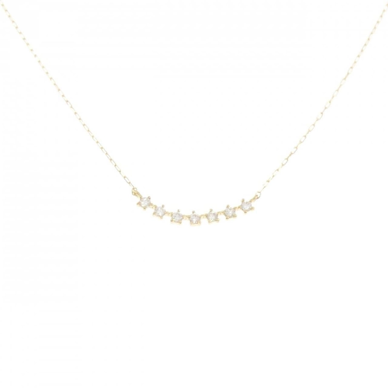 Dây chuyền kim cương K18YG 0.08CT - Hàng hiệu Chính hãng 861497