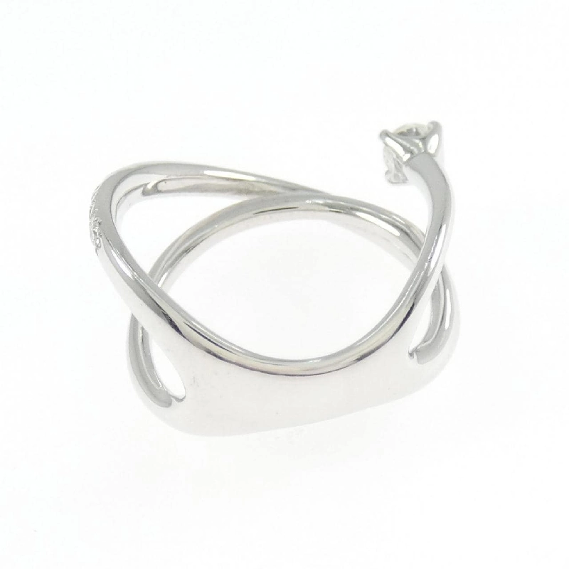 Nhẫn đính hôn kim cương K18WG 0.132CT - Hàng hiệu Authentic 853500