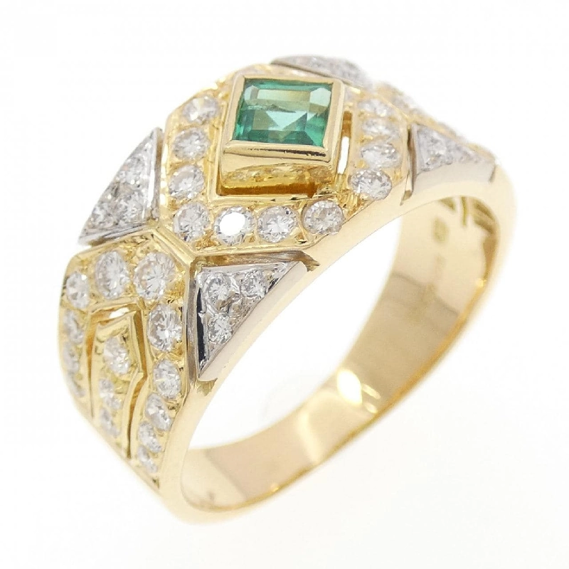 Nhẫn Emerald 750YG/750WG - Hàng hiệu Authentic 849241