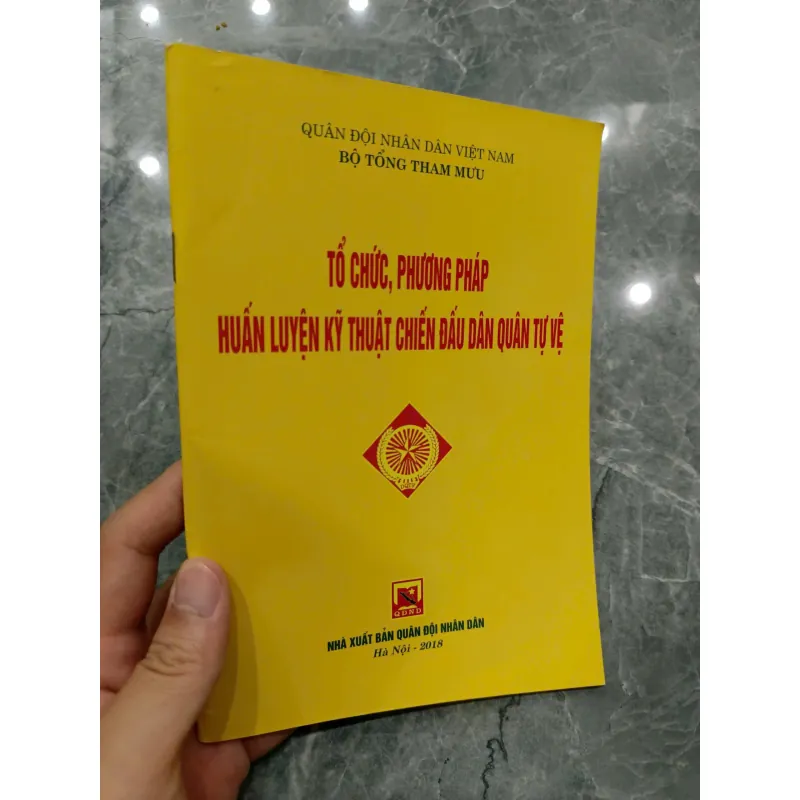 Tổ chức, phương pháp huấn luyện kỹ thuật chiến đấu dân quân tự vệ 596831