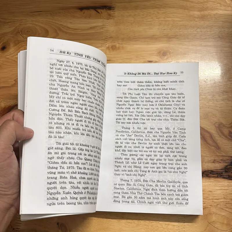 II Hồi Ký: Tình Yêu Thăm Thẳm - Lm. Phêrô Chu Quang Minh, S.J - 2003 702692