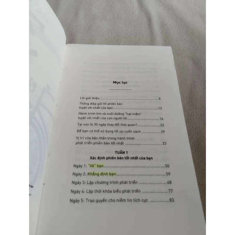 Cuốn sách "30 Ngày Thay Đổi Thói Quen"  761654
