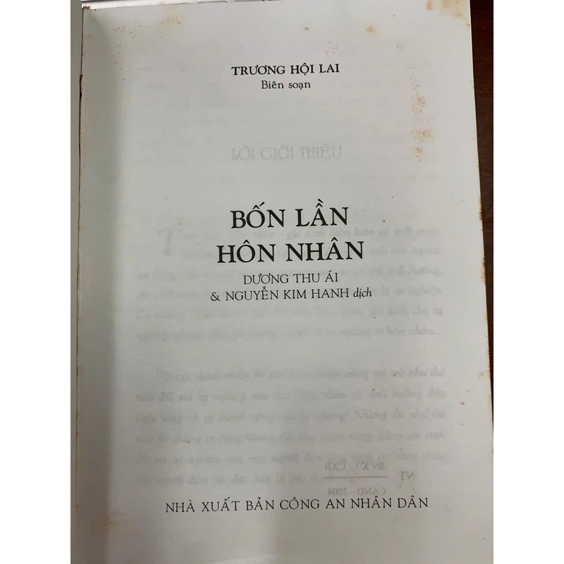 BỐN LẦN HÔN NHÂN 497626