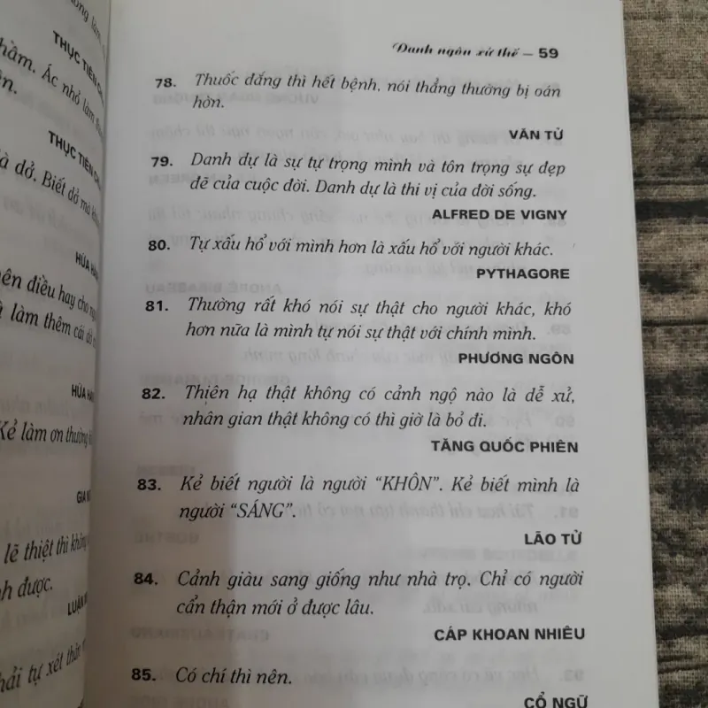 Danh ngôn xử thế- TG Nguyễn Hữu Trọng.  762435