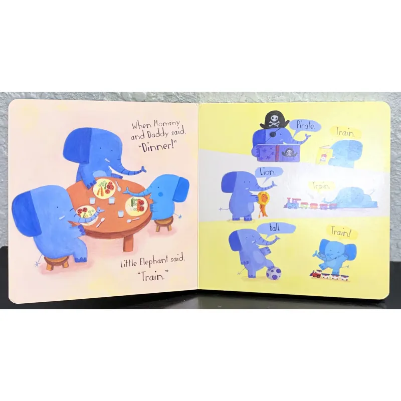 Board book Train! – Cuốn board book siêu cưng cho bé mê tàu hoả 927851