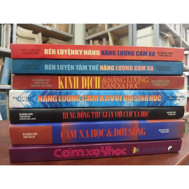 COMBO 7 CUỐN VỀ CẢM XẠ HỌC CỦA DƯ QUANG CHÂU VÀ TRẦN VĂN BA 777324