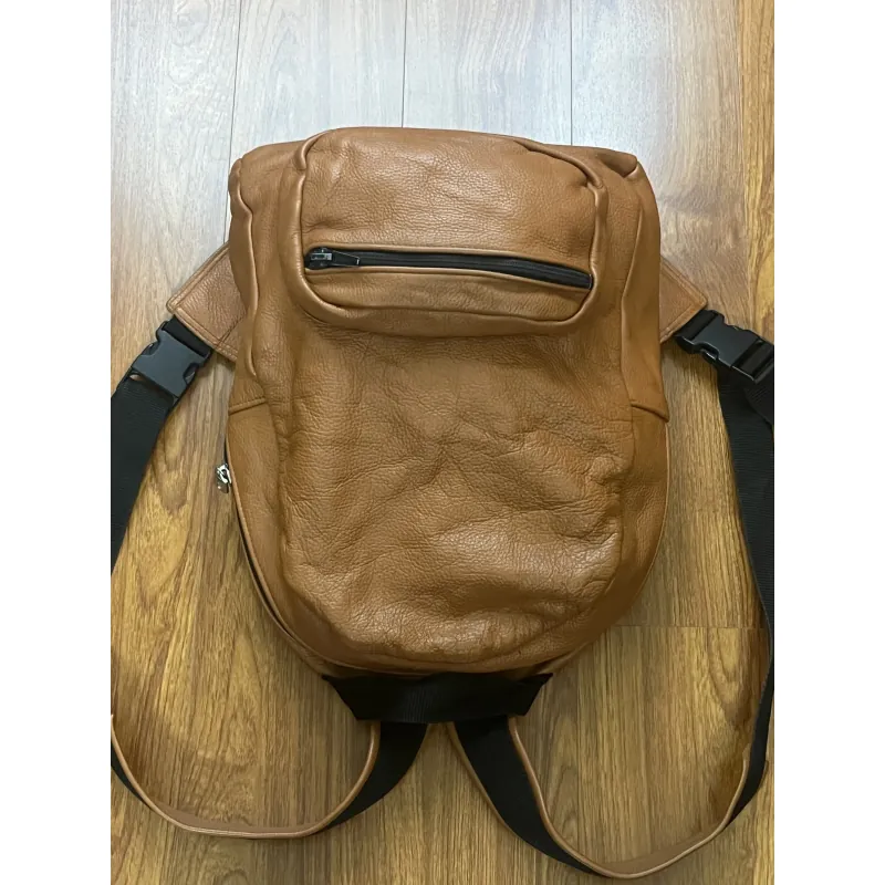 Balo nam 30x46x15 da thật 2hand 992646