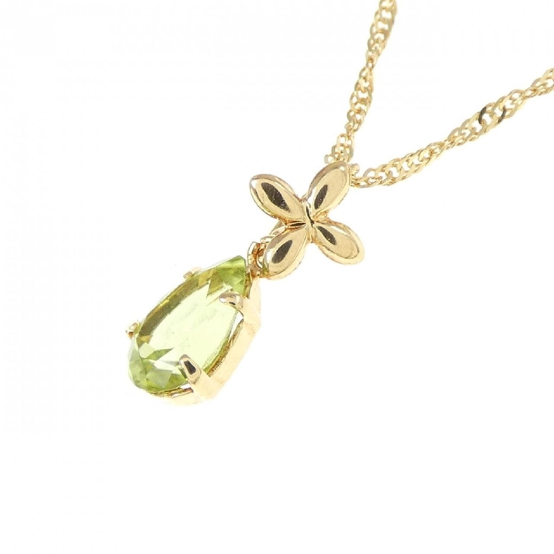 K18YG Peridot Necklace - Hàng hiệu Authentic 865861