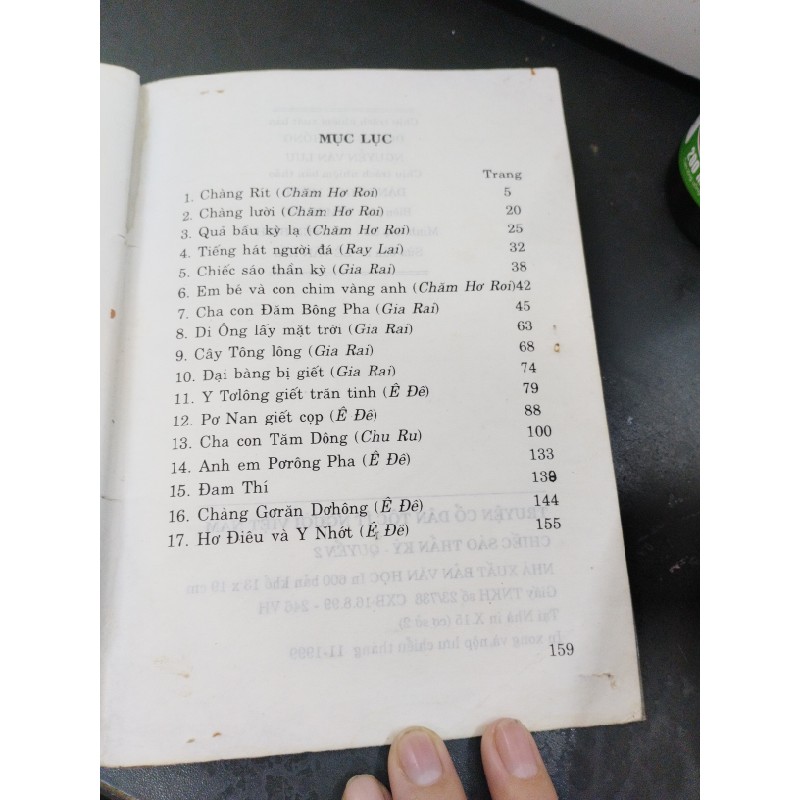 Truyên cổ các dân tộc ít người Việt Nam- CHIẾC SÁO THẦN KỲ 18255