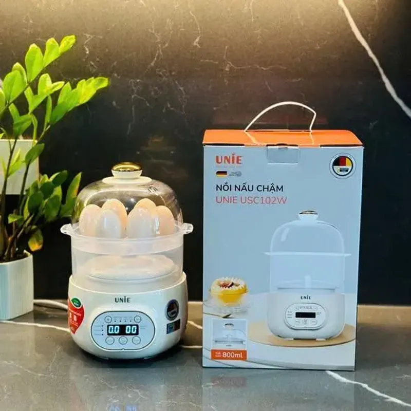 UNIE USC102W – Nồi nấu chậm chính hãng, dễ dùng mới 100% 723229