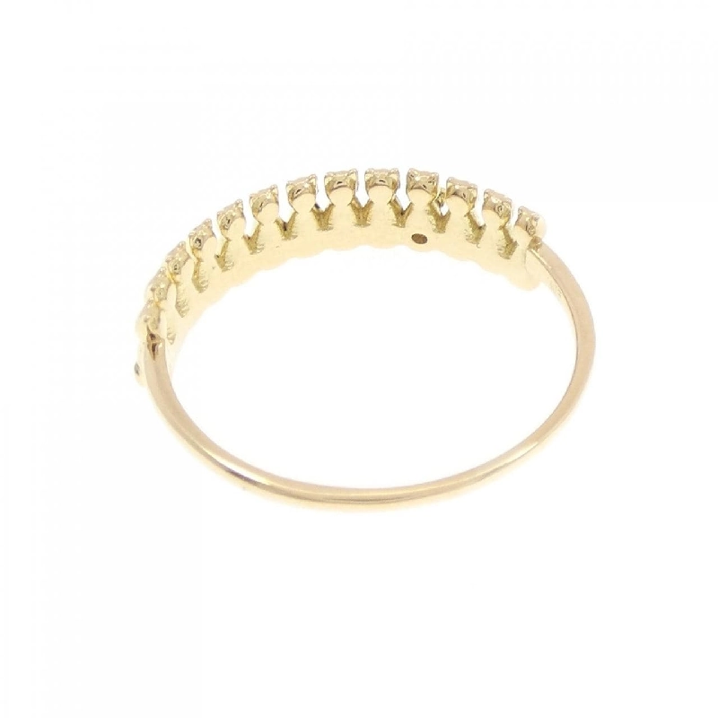 Nhẫn kim cương K18YG hình mèo 0.01CT - Hàng hiệu chính hãng 854211