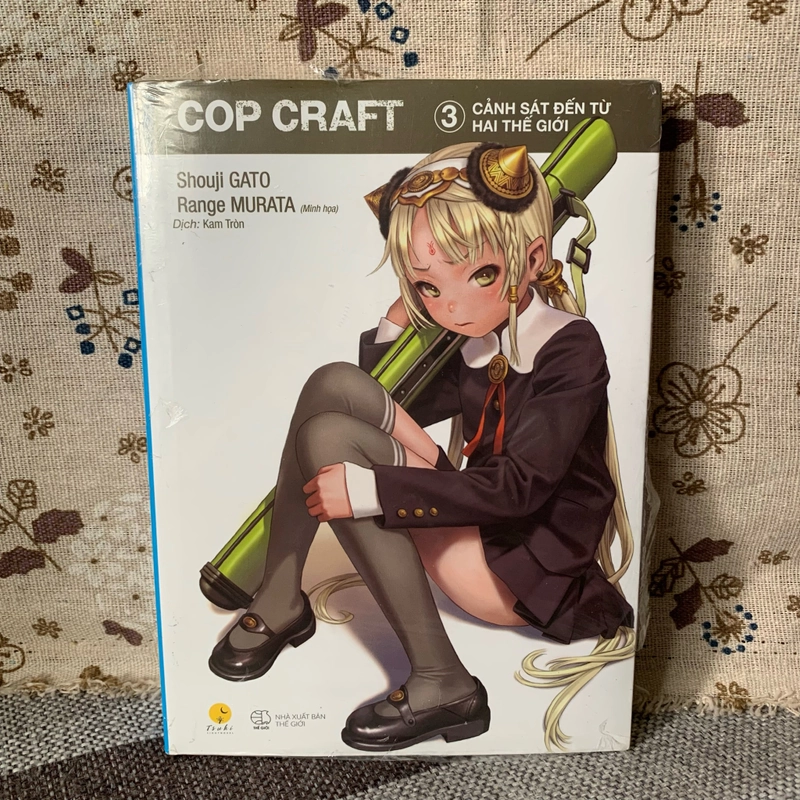 Light Novel Cop Craft Lẻ Tập 3, 4, 5, seal, phụ kiện kèm sách 360710