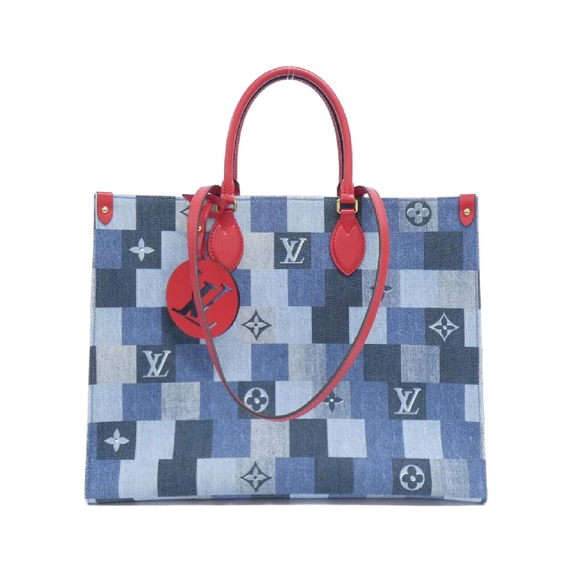 Túi xách Louis Vuitton Denim Monogram OnTheGo GM M44992 - Hàng hiệu Chính hãng 803496