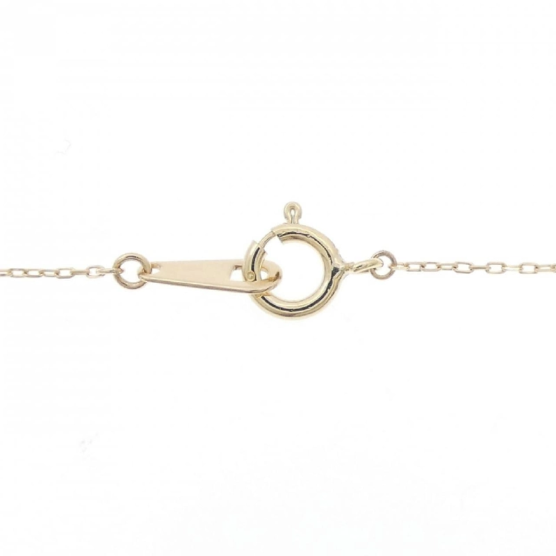 K10YG Heart Blue Topaz Necklace - Hàng hiệu Authentic 857610