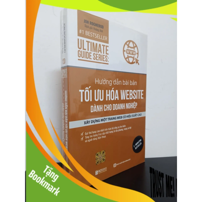 (TẶNG BOOKMARK) Hướng Dẫn Bài Bản Tối Ưu Hóa Website Dành Cho Doanh Nghiệp - Jon Rognerud Mới 100% RBK.ASB0103 945470
