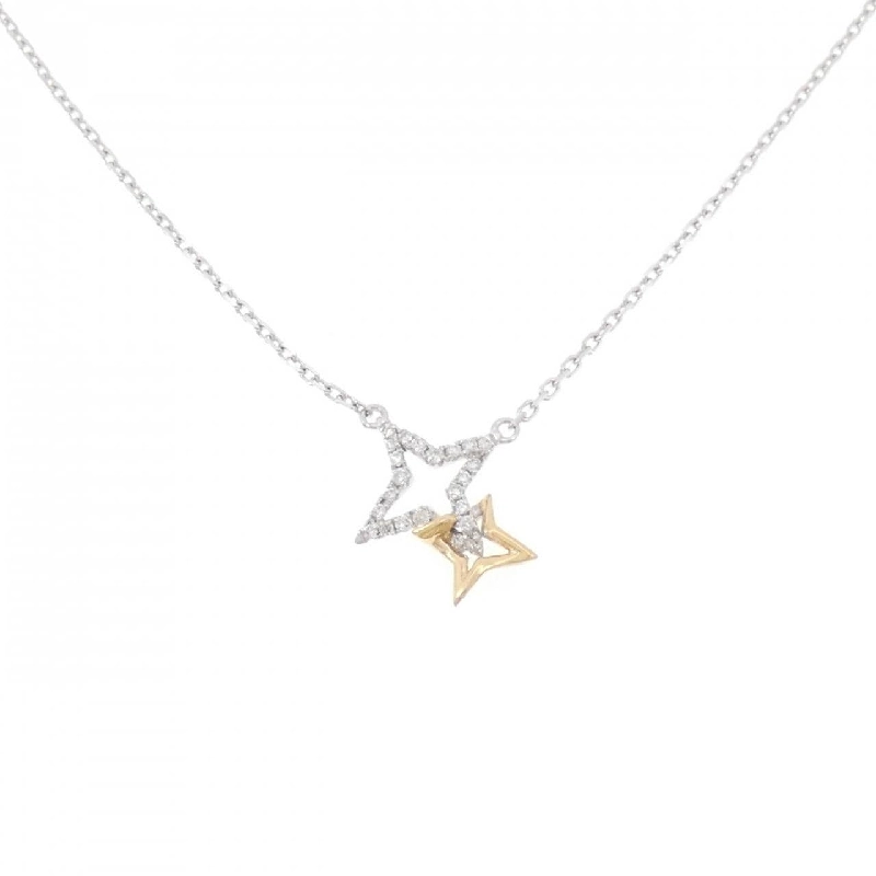 Dây chuyền kim cương 750WG/750YG 0.10CT - Hàng hiệu Chính hãng 860079