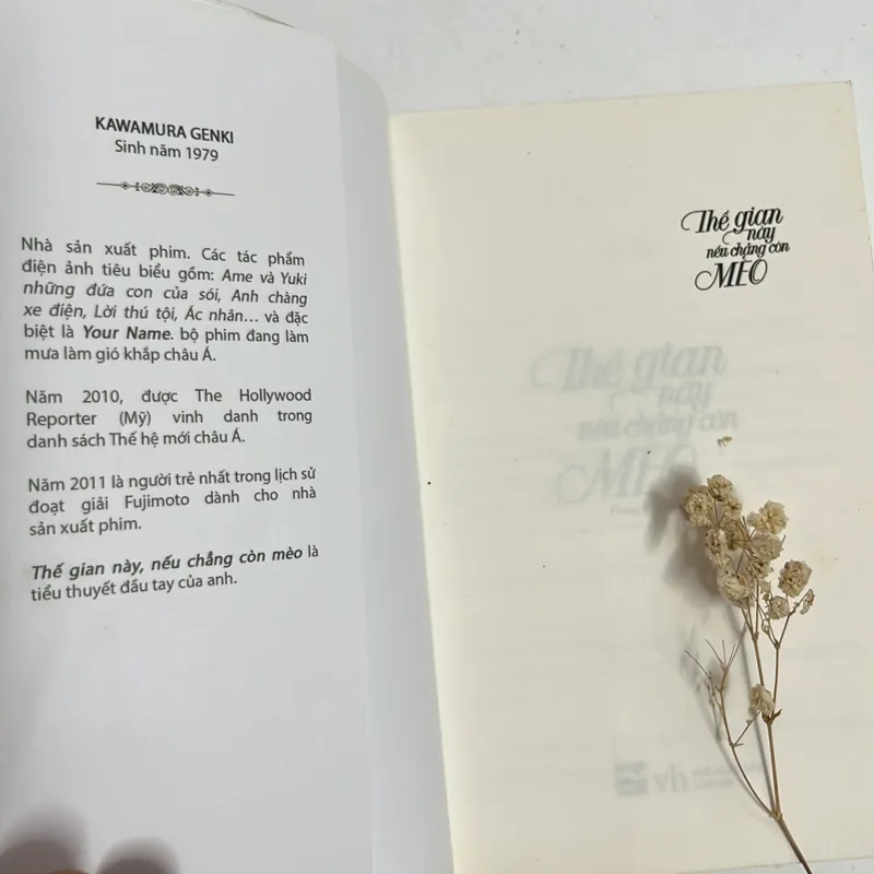 Thế gian này nếu chẳng còn mèo - Kawamura Genki 597699