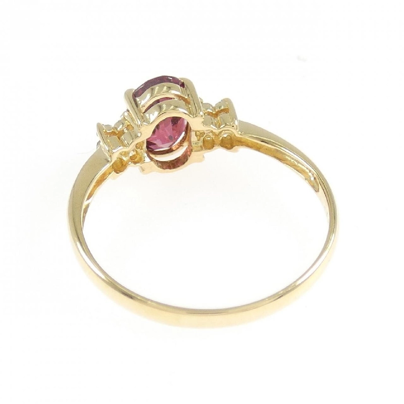 Nhẫn Garnet Hoa K18YG - Hàng hiệu Chính hãng 852955