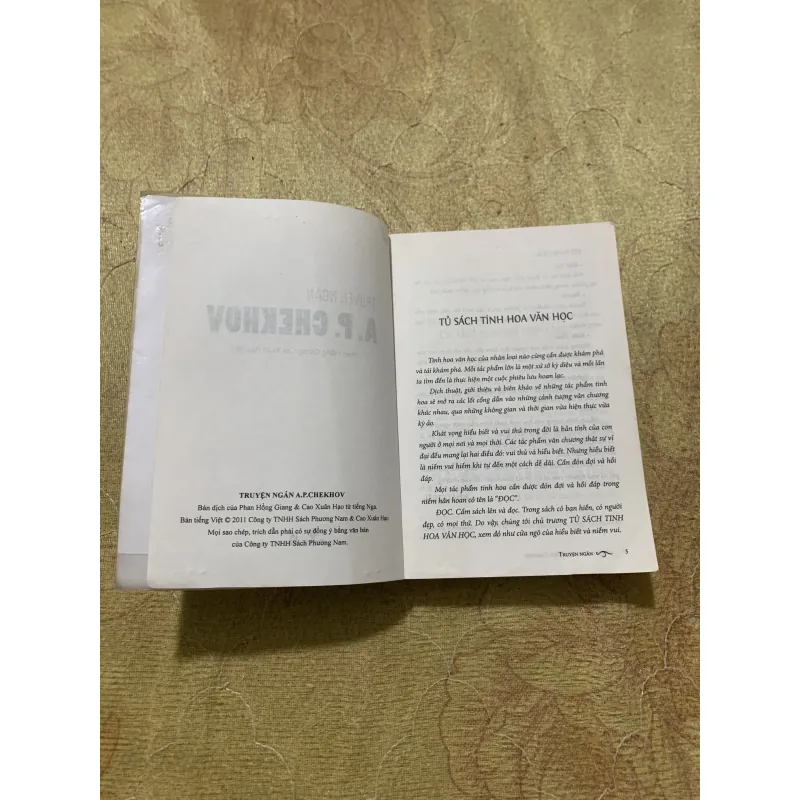 TRUYỆN NGẮN A.P. CHEKHOV - tinh hoa văn học 753712