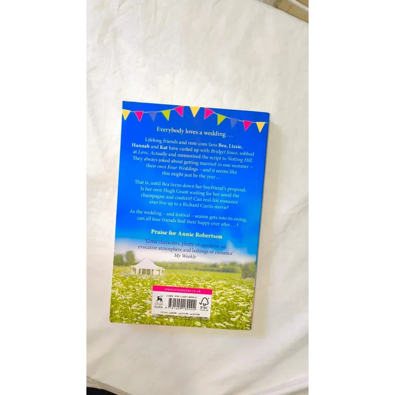 Romance / Contemporary Fiction – Annie Robertson | FOUR WEDDINGS AND A FESTIVAL 749575