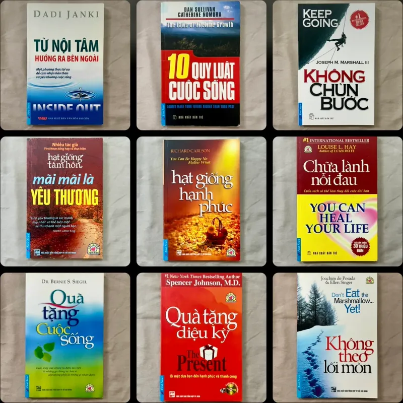 COMBO 9 CUỐN FIRST NEWS: 10 Quy Luật Cuộc Sống + Chữa Lành Nỗi Đau + Không Chùn Bước 603543