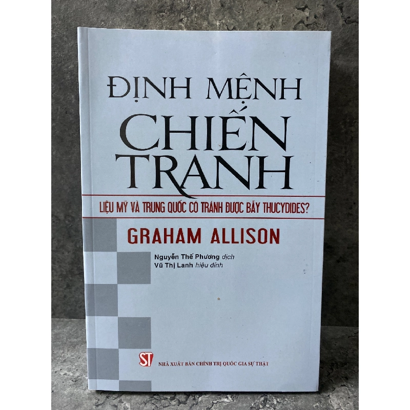 Định mệnh chiến tranh- Graham Allison- Mới 98% 777819