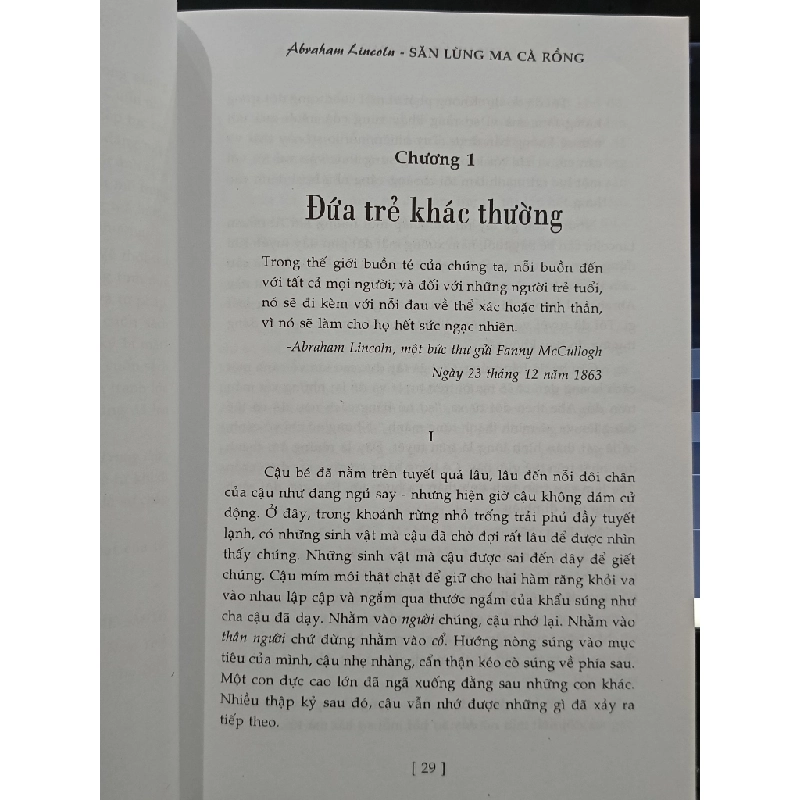 Abraham Lincoln: Săn lùng ma cà rồng - Seth Grahame-Smith (Trần Cung dịch) 548544