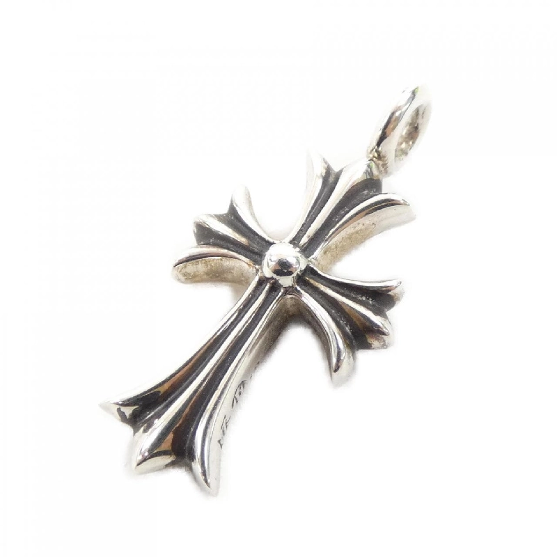 クロムハーツ CHROME HEARTS TINY CH CROSS F PAVE BLU SAPH SNGL SIDE 202033746SLVXXX014 Pendant - Hàng hiệu Authentic 906540