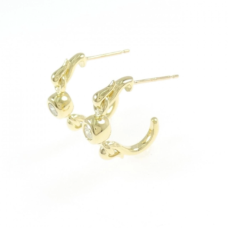 Bông tai kim cương K18YG 0.20CT - Hàng hiệu Chính hãng 869878