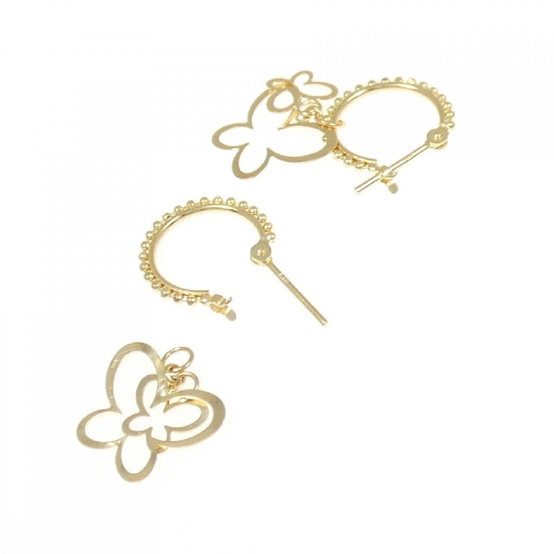 K18YG Bướm Bông Tai - Hàng hiệu Chính hãng 869508