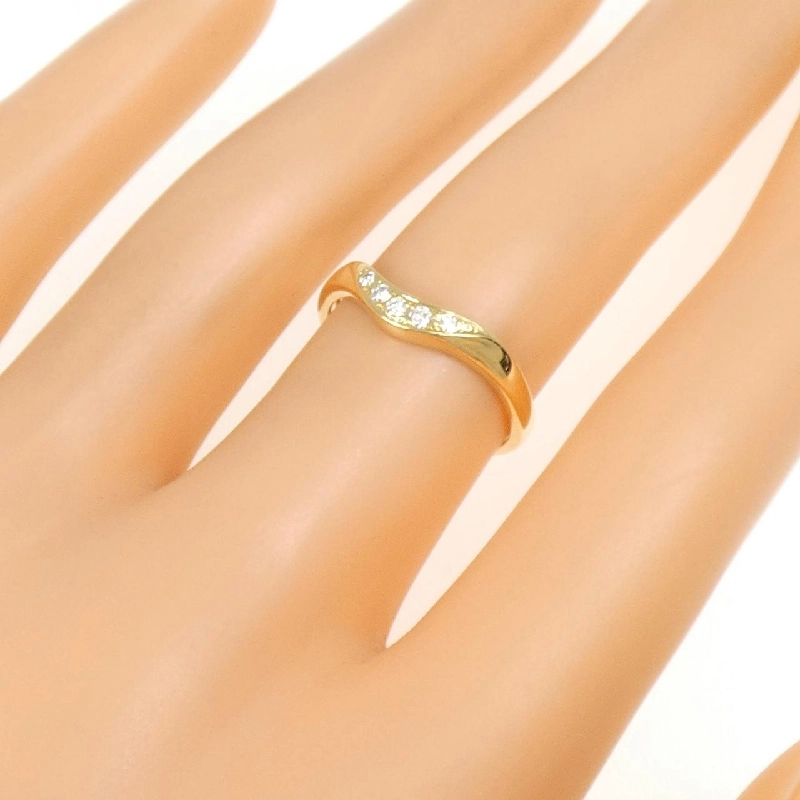 Nhẫn kim cương K18YG 0.06CT - Hàng hiệu Authentic 854599