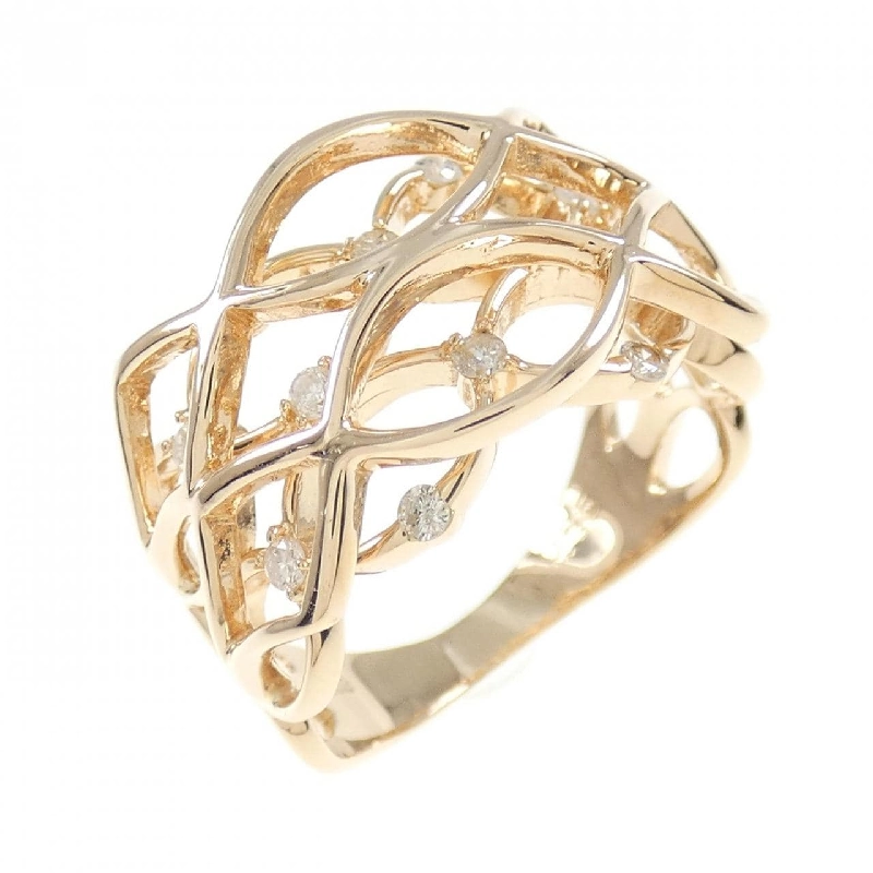 Nhẫn kim cương K18PG 0.25CT 670860