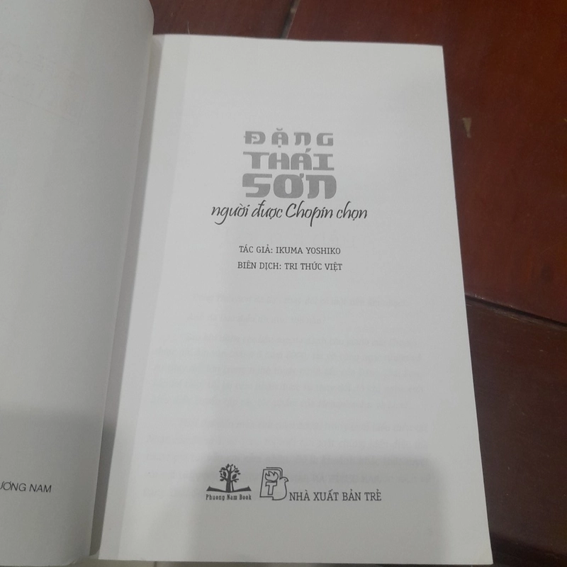 ĐẶNG THÁI SƠN, người được Chopin chọn 509080