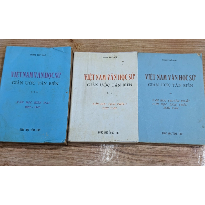 Lịch sử văn học việt nam tân biên giản ước - Phạm Thế Ngũ ( trọn bộ 3 tập ) 120760