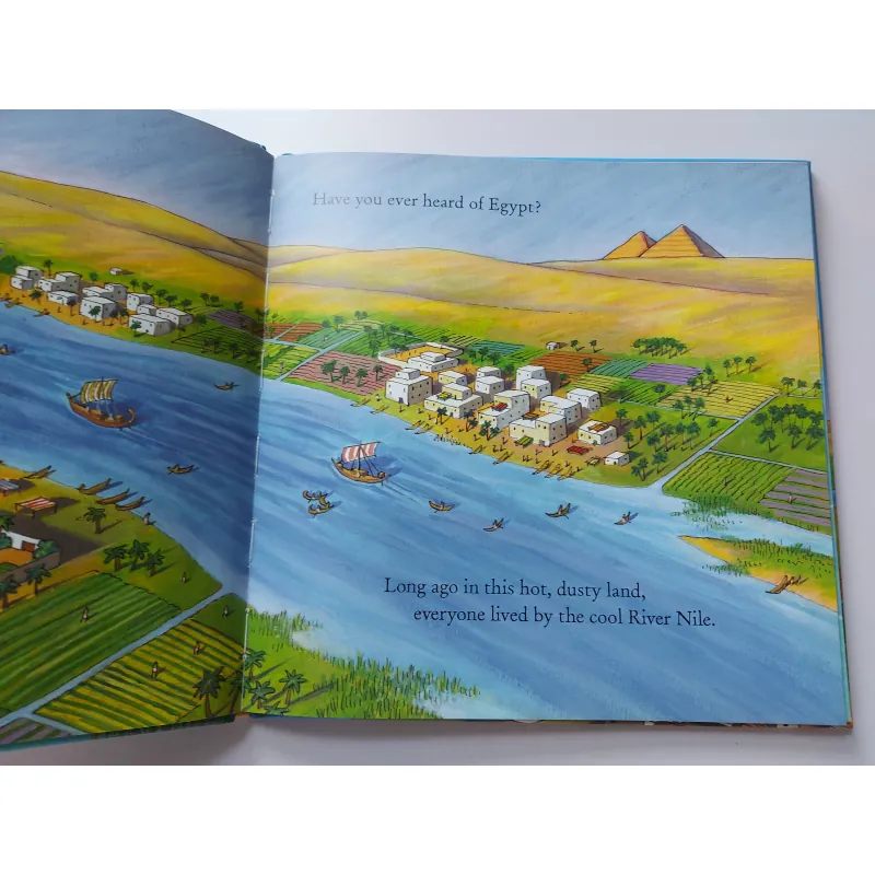 Sách thiếu nhi In Egyptian Times của Kate Davies và Alfredo Belli mới 711976