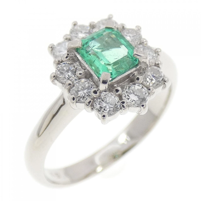 Nhẫn Emerald PT900 0.38CT - Hàng hiệu Chính hãng 851771