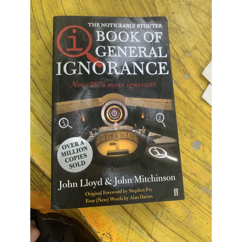 THE BOOK OF GENERAL IGNORANCE- JOHN LLOYD & JOHN MITCHINSON 763252