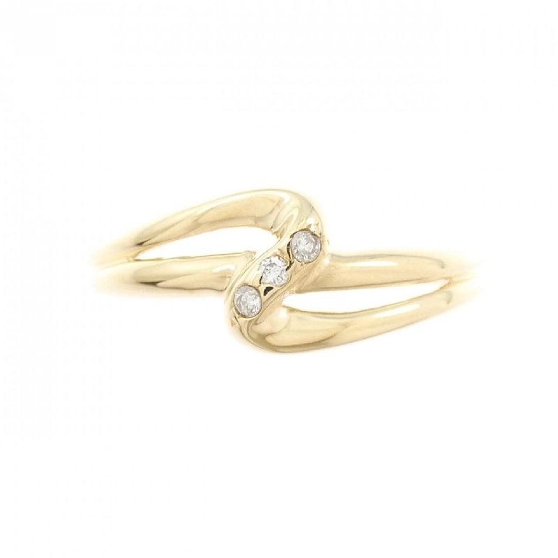 Nhẫn kim cương K18YG 0.03CT 668296