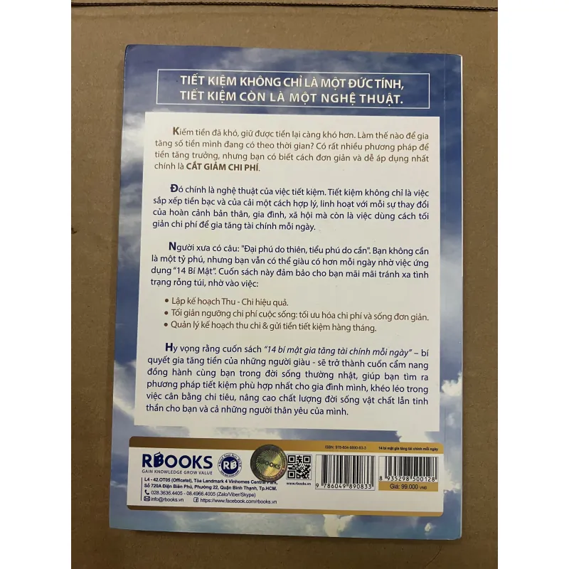 14 Bí Mật Gia Tăng Tài Chính Mỗi Ngày 999107
