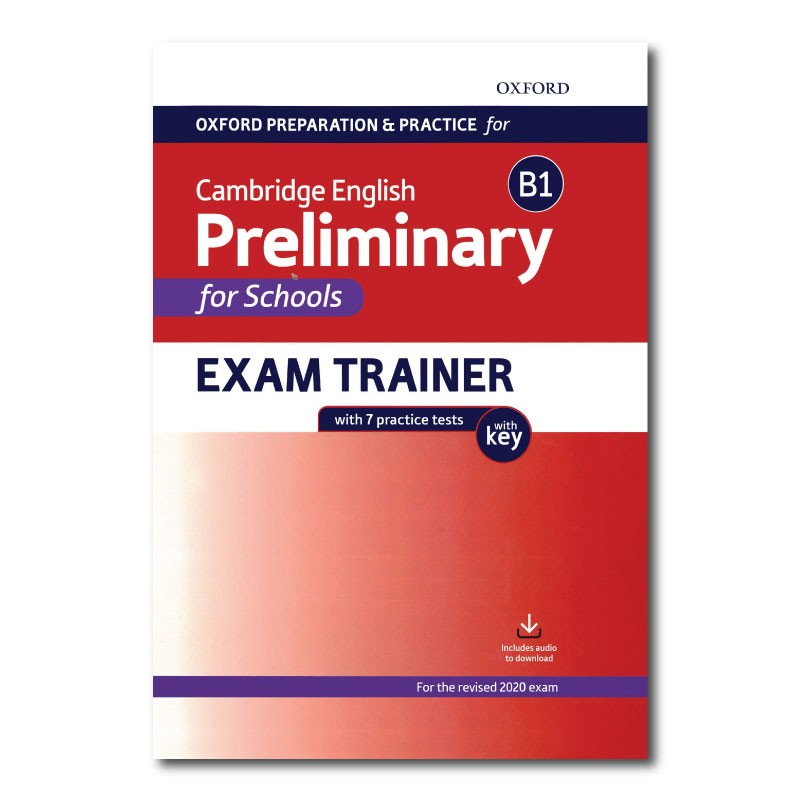 Sách Tiếng Anh - B1 Preliminary For Schools Exam Trainer + Audio - Mới 56848