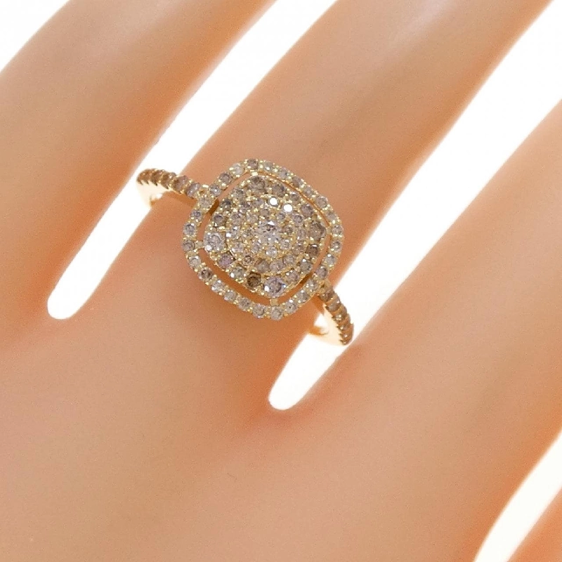 Nhẫn kim cương K18YG 0.40CT - Hàng hiệu chính hãng 852935