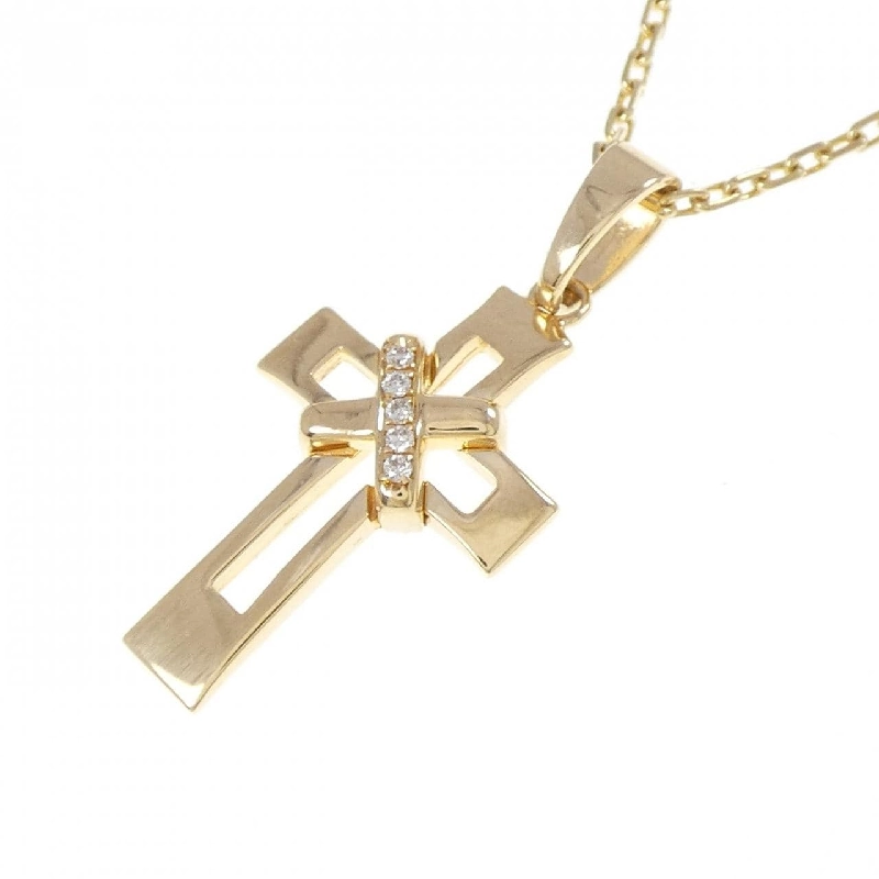 Dây chuyền kim cương chéo Symphonie of Soul - Hàng hiệu Authentic 842323